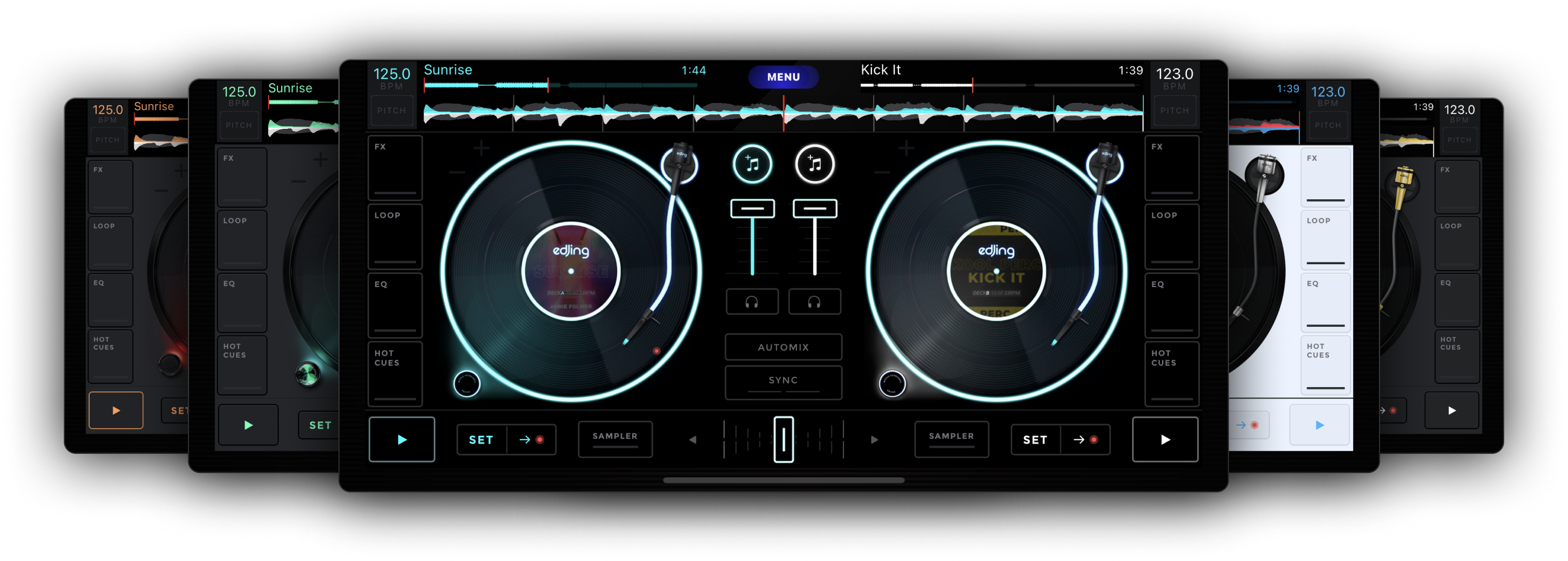 edjing Mix individuelle Skins